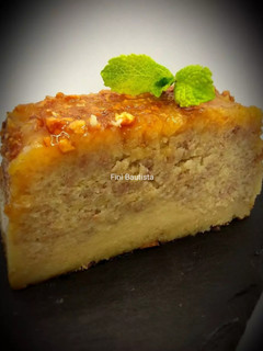 Una foto de Flan o pudin de castañas