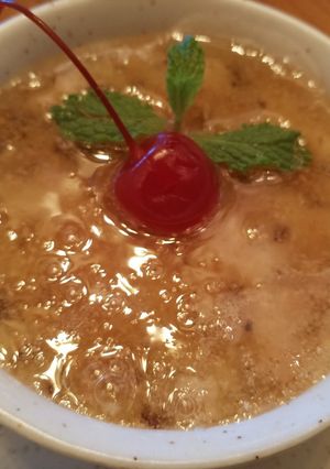 A picture of Baked wild Rice kheer.