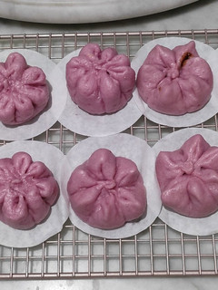 Foto resep Bakpao ubi ungu