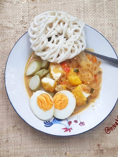Foto resep Kupat Tahu Padalarang (dengan soun kuah santan)