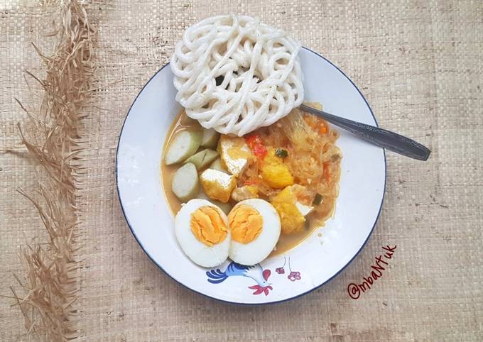 Resep Kupat Tahu Padalarang Dengan Soun Kuah Santan Oleh Tituk Sk