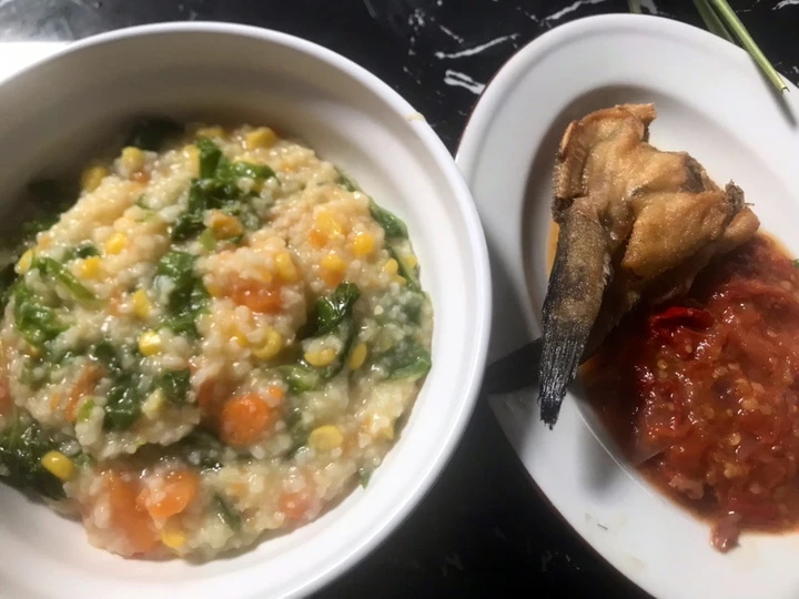 Cara Gampang Membuat Resep Bubur Manado (dari nasi) yang Lezat Sekali Anti Ribet, Bikin Ngiler