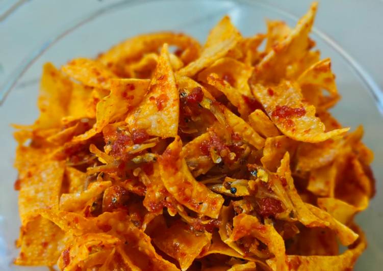 Sambal keripik ubi