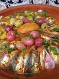 طاجين الروز والسردين