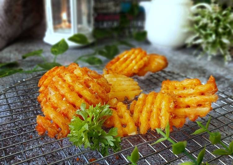 Potato waffle ala Mcd