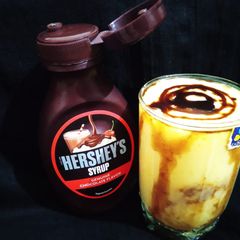 A picture of Mango shake.