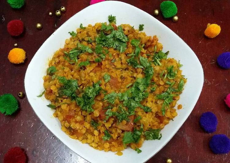 Recipe of Homemade Khadi Daal (Red Lentils)..#wecare