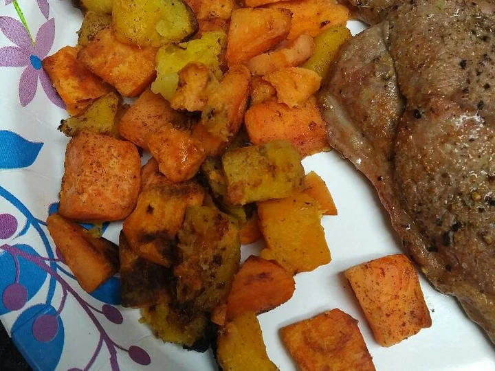 Recipe Roasted Sweet Potato and Butternut Squash the Can Spoil the Tongue Perfect
