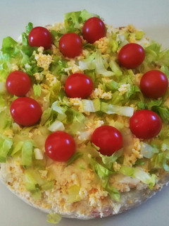 Una foto de Tarta salada de pollo