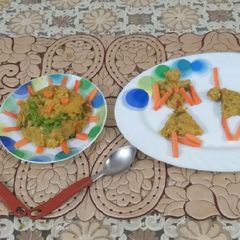 A picture of Oats khichdi.