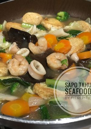 Foto resep Sapo Tahu Seafood