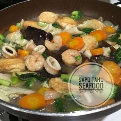 Resep Sapo Tahu Seafood Oleh Fitri Pitie Cookpad