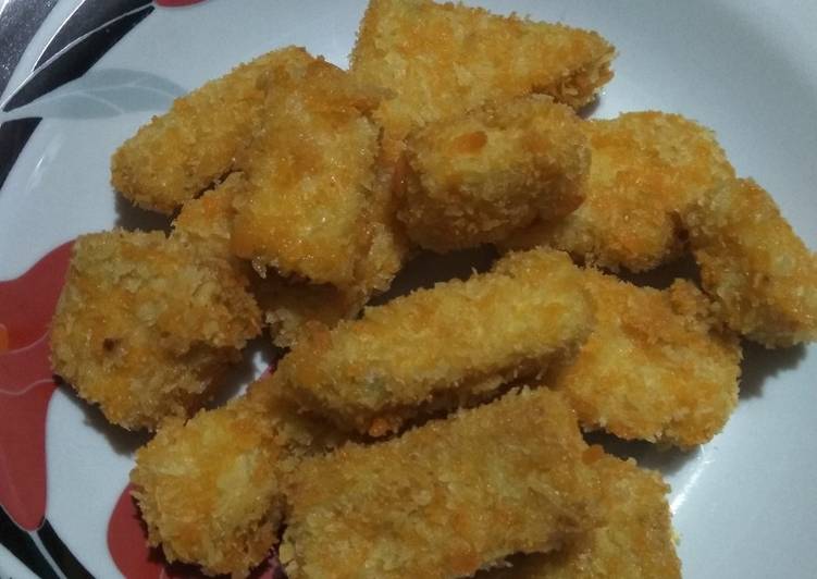 Resep Nungget Tahu + Ayam cincang Anti Gagal
