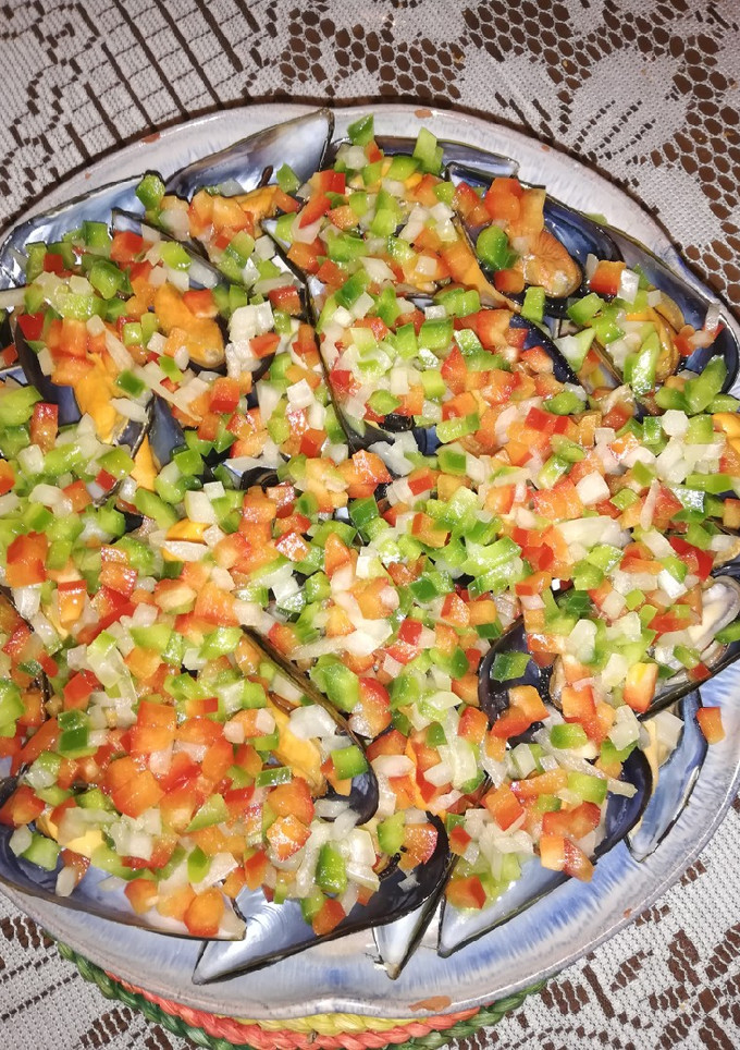 Una foto de Mejillones en vinagreta