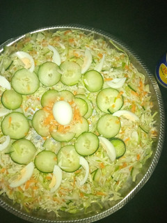 A picture of Creamy Veggies salad🥗.