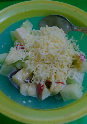 Foto resep Salad buah murah meriah
