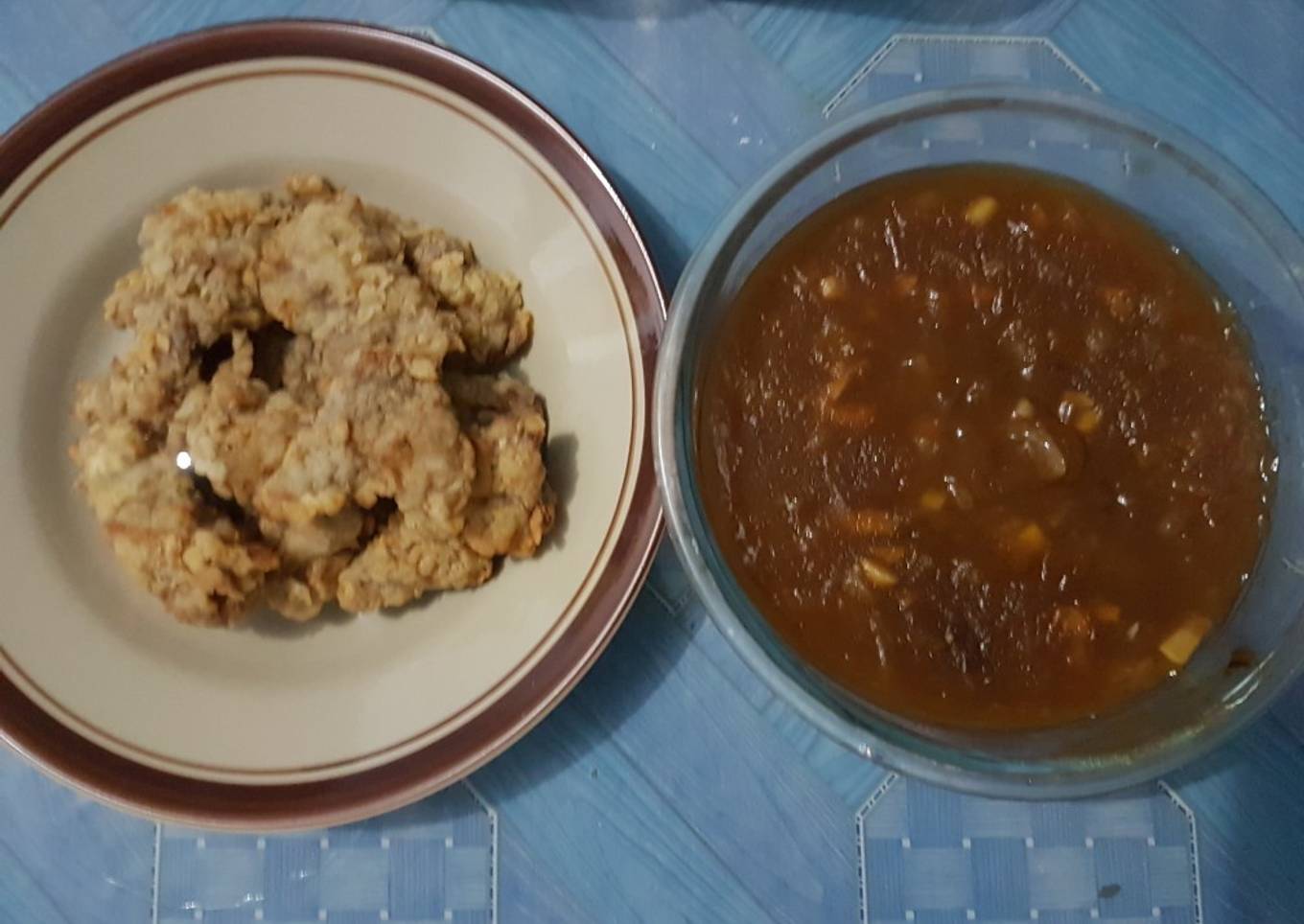 Langkah Mudah untuk Membuat Crispy beef steak with brown sauce sedap
tanpa penyedap Anti Gagal