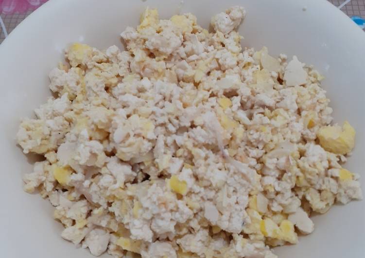 Orak arik tahu telur