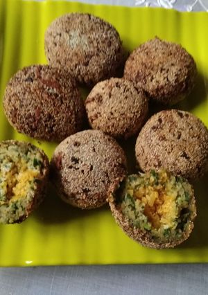 A picture of Coriander Methi Cheese Balls.