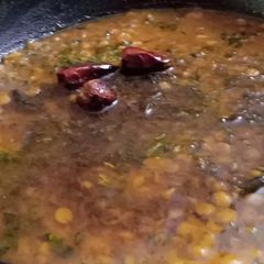 A picture of Fry Chana Daal (Dhaba Style).