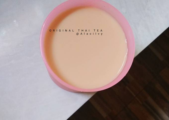 Bagaimana Menyiapkan Thai tea, Lezat