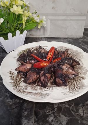 Foto resep Cumi masak hitam