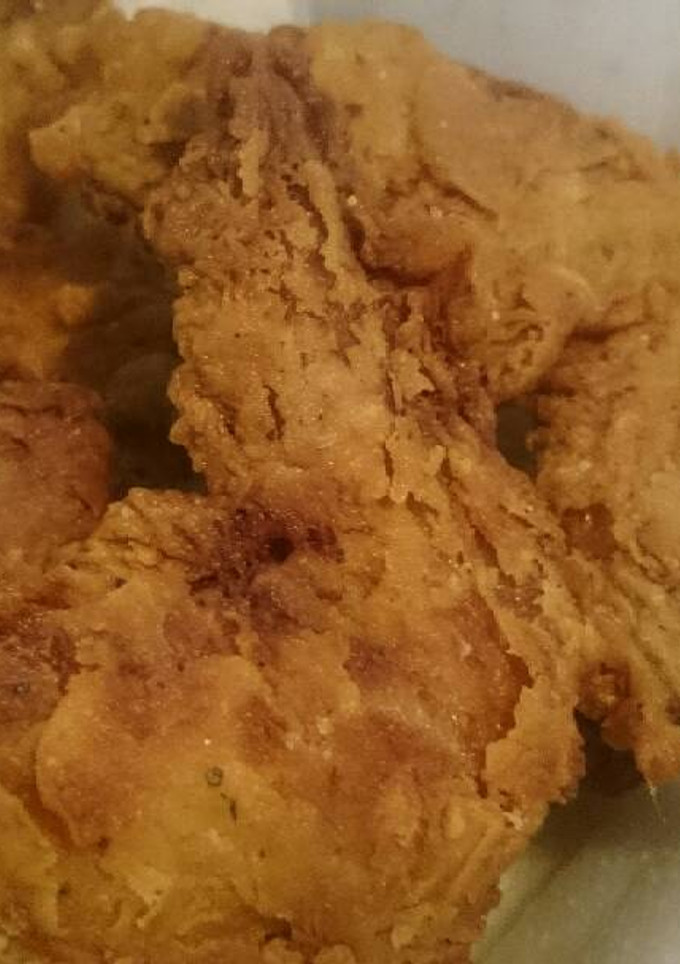 Una foto de Alitas de pollo estilo KFC