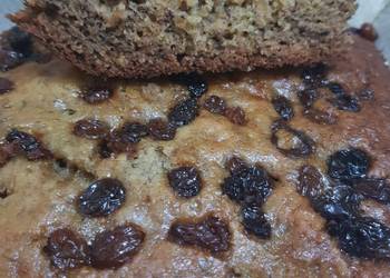 The New Way Make Recipe Banana bread with raisins Delicious The New Way Make Recipe Banana bread with raisins Delicious