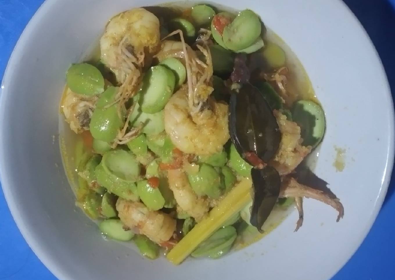 Oseng pete udang