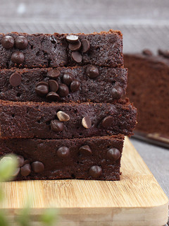 Una foto de Bizcocho de chocolate
