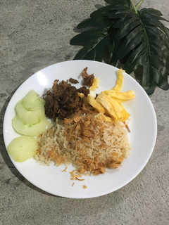 Foto resep Nasi uduk rice cooker dengan fiber creme