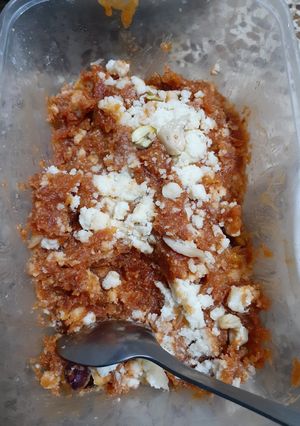 A picture of Gajjar Halwa.