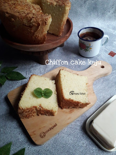 Foto resep Chiffon cake keju