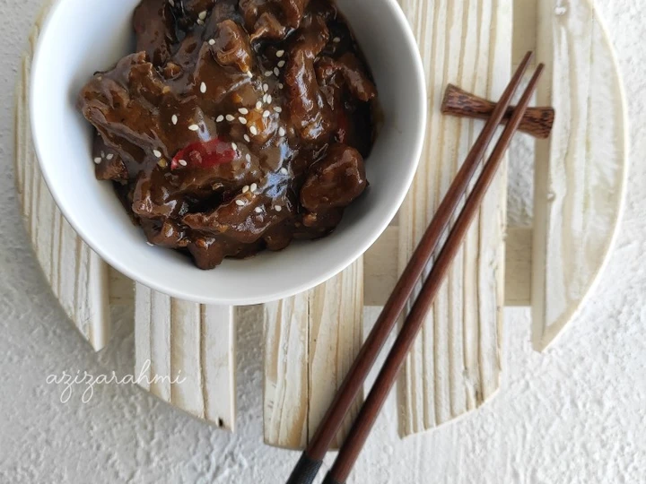 Langkah Mudah untuk Membuat Resep Sapi Lada Hitam Saori Anti Ribet, Lezat