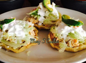 Una foto de Sopes a mi estilo👌🏻👌🏻