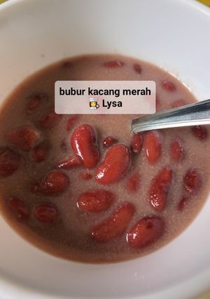 Foto resep Bubur Kacang Merah