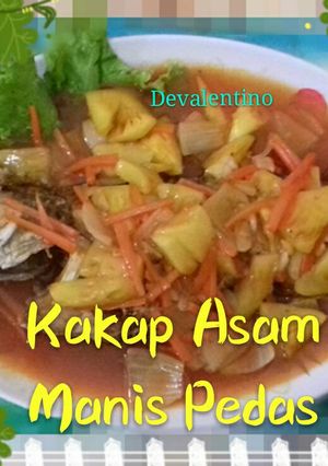 Foto resep Kakap Asam Manis Pedas