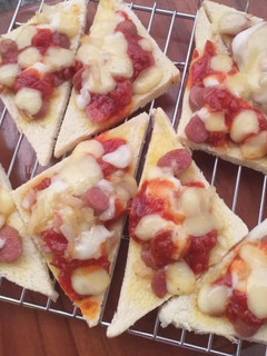 Foto resep Pizza roti tawar