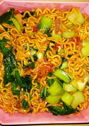 Foto resep Mie goreng saos delmonte