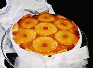 Foto de Bolo de ananás caramelizado