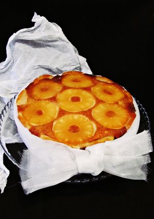 Foto de Bolo de ananás caramelizado