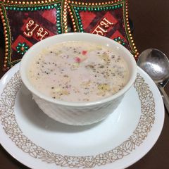 A picture of Dudhpak (Rice pudding).