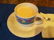 Una foto de atole maizena
