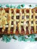 Budín frola con sabor a coco para Halloween