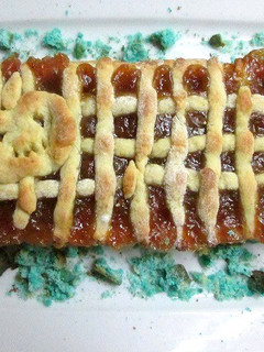 Foto principal de Budín frola con sabor a coco para Halloween