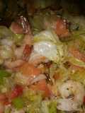 Ensalada de camarones