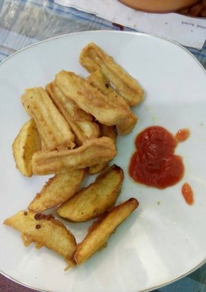 Foto resep Kentang dan tahu goreng sajiku serbaguna