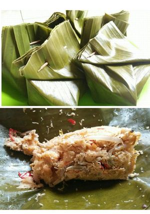 Foto resep Botok Teri,Tauge,Tempe