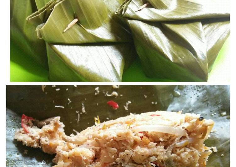 Botok Teri,Tauge,Tempe Botok Teri,Tauge,Tempe