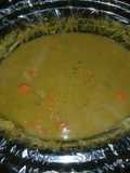 Crockpot split pea soup